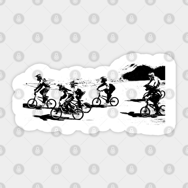 bmx racing Sticker by rickylabellevie